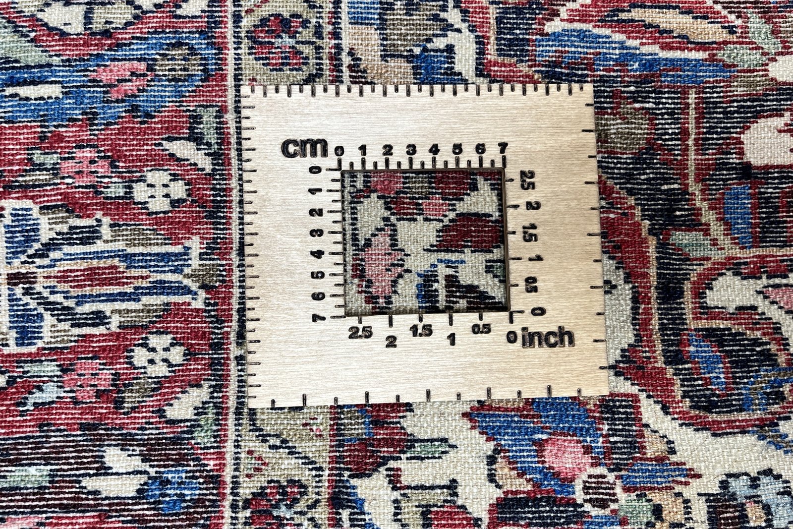 Bourtchalou — Hand-knotted, 138x209 cm, Blue, 100% Virgin Wool | View 11