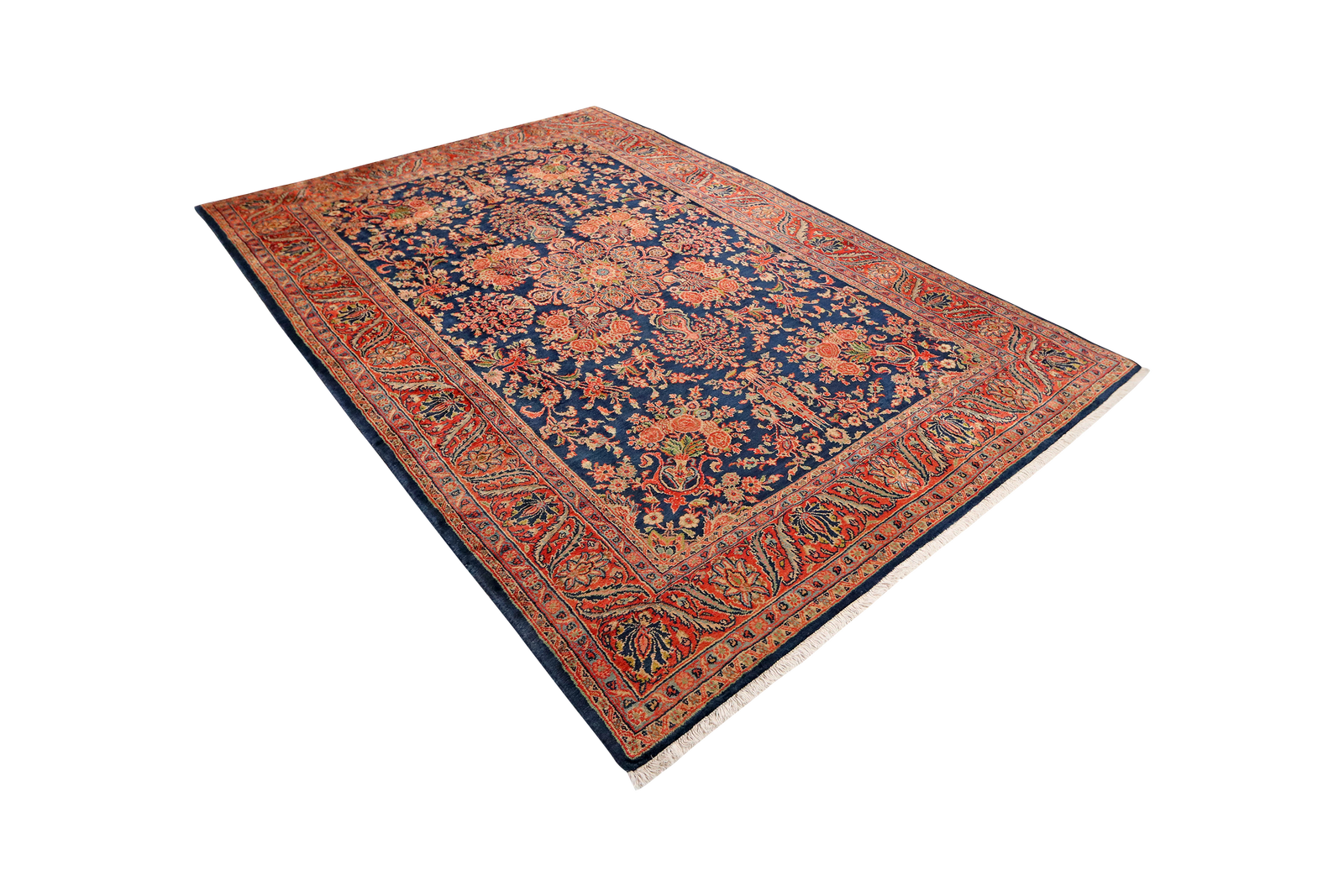 Ekbatan — Handgefertigt, 293x197 cm, Rot, 100% Virgin Wool | View 6