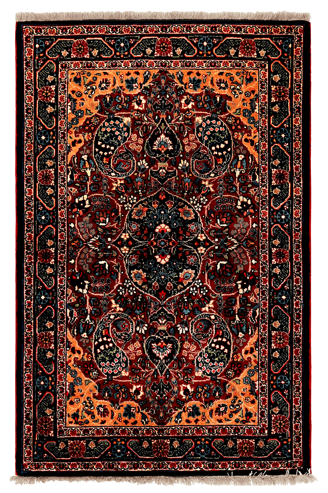 Khoy — Hand-knotted, 88x138 cm, Red, 100% Virgin Wool | Main view