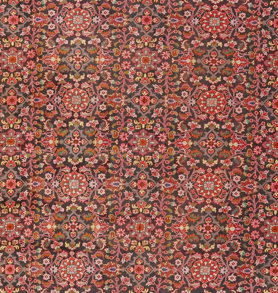 Bidjar — Hand-knotted, 197x289 cm, Black, 100% Virgin Wool | View 4