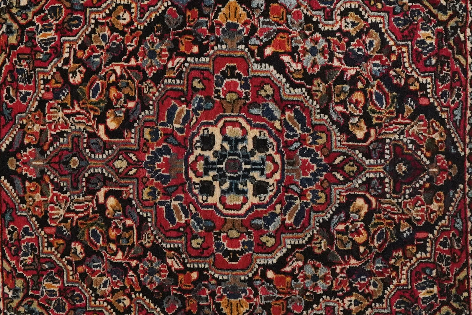Djozan — Hand-knotted, 62x77 cm, Blue, 100% Virgin Wool | View 4