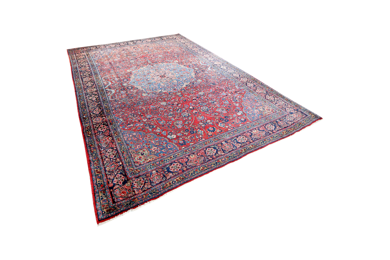 Ekbatan — Hand-knotted, 264x366 cm, Red, 100% Virgin Wool | View 5