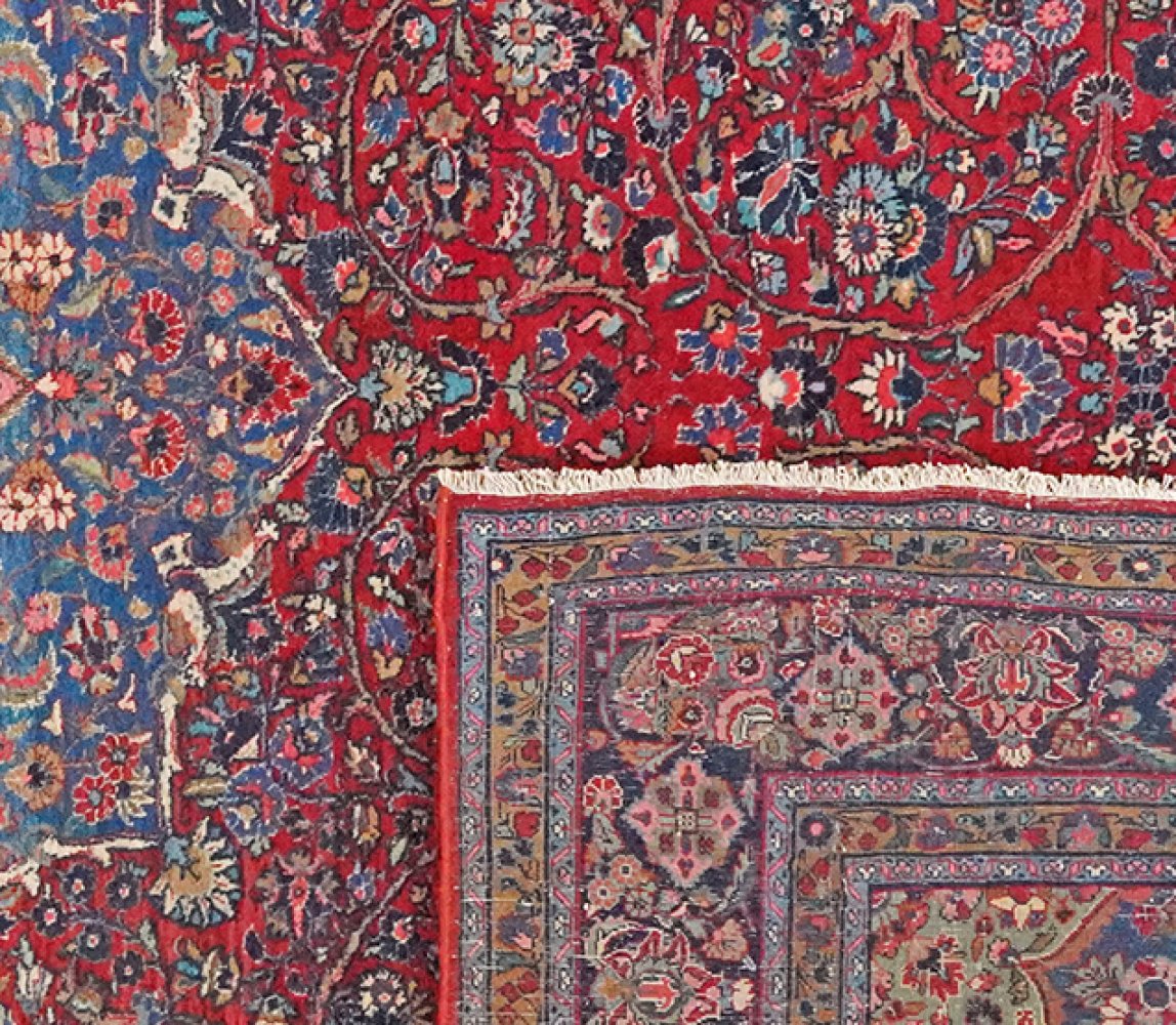 Ekbatan — Hand-knotted, 264x366 cm, Red, 100% Virgin Wool | View 6