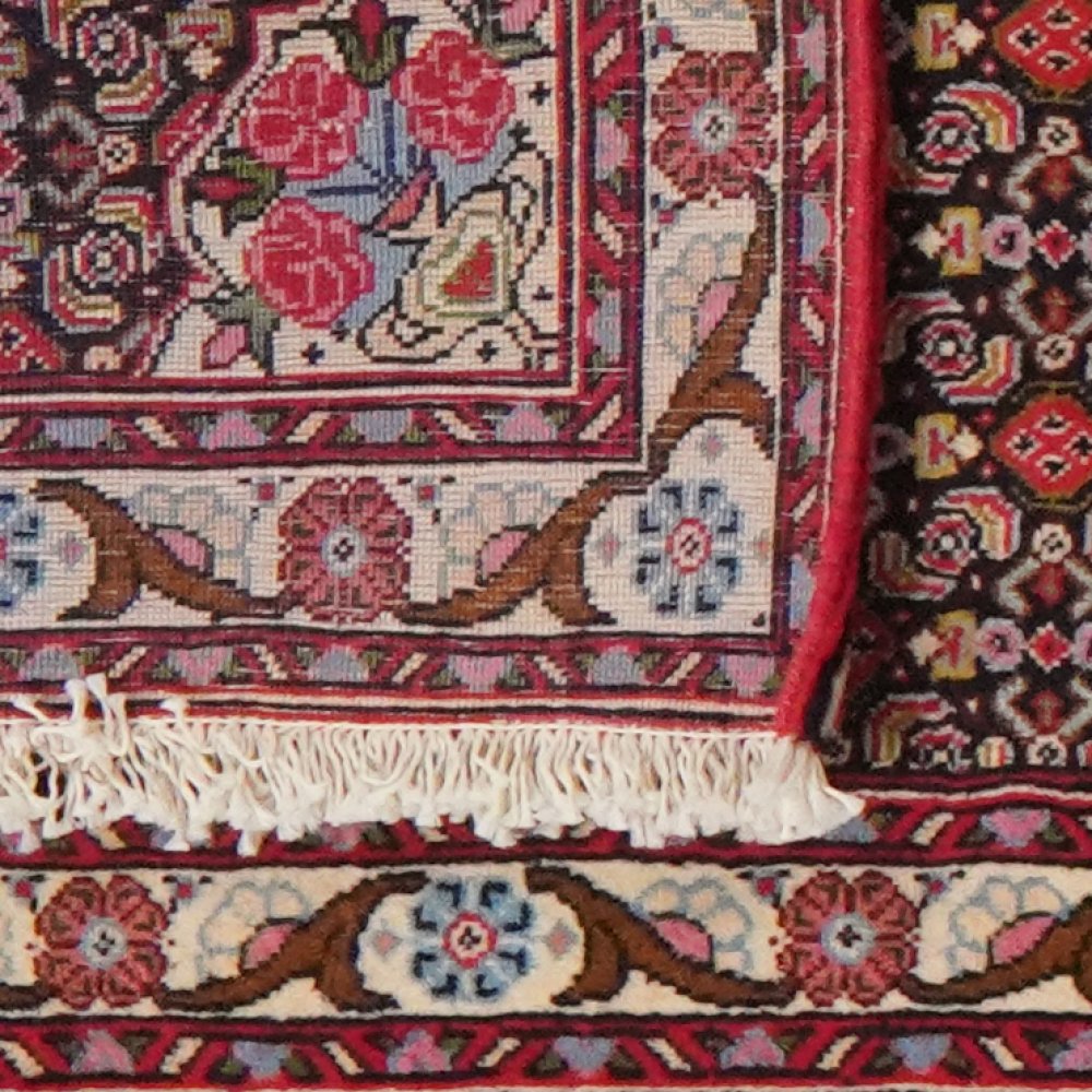Senneh — Hand-knotted, 72x330 cm, Blue, 100% Virgin Wool | View 6