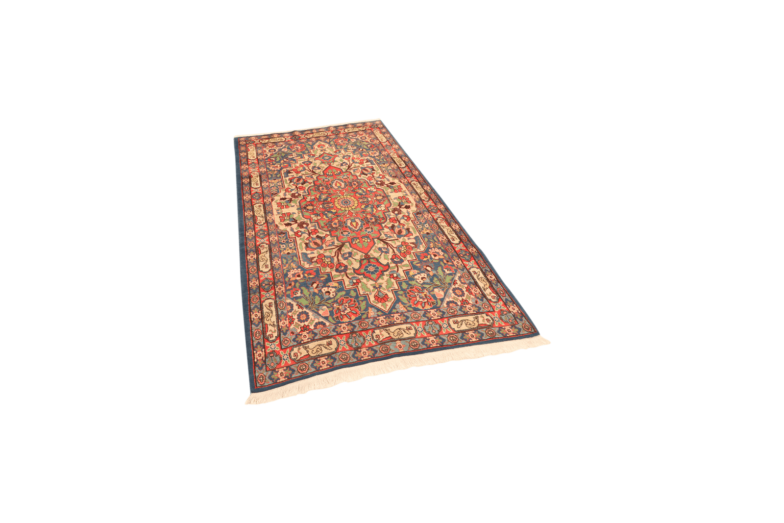 Veramin — Hand-knotted, 105x167 cm, Multicolor, 100% Virgin Wool | View 5