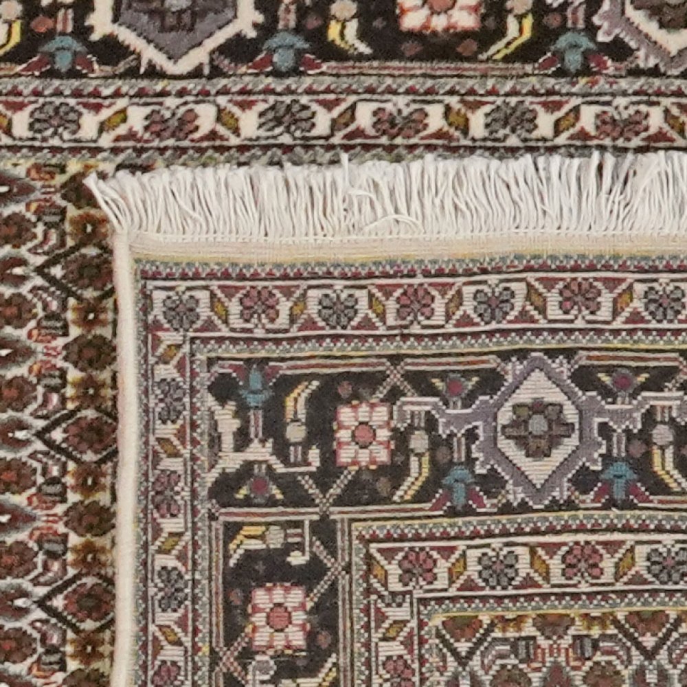 Tabriz 40 Raj — Hand-knotted, 77x295 cm, Beige, 100% Virgin Wool | View 6