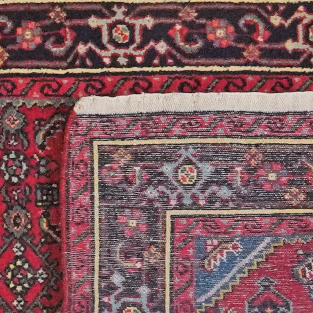 Indjelass — Hand-knotted, 84x614 cm, Red, 100% Virgin Wool | View 6