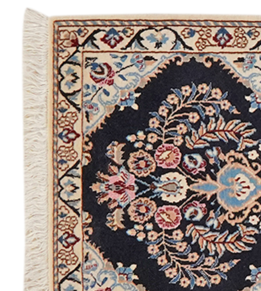 Nain 6La — Handgefertigt, 210x49 cm, Beige, 100% Virgin Wool | View 4