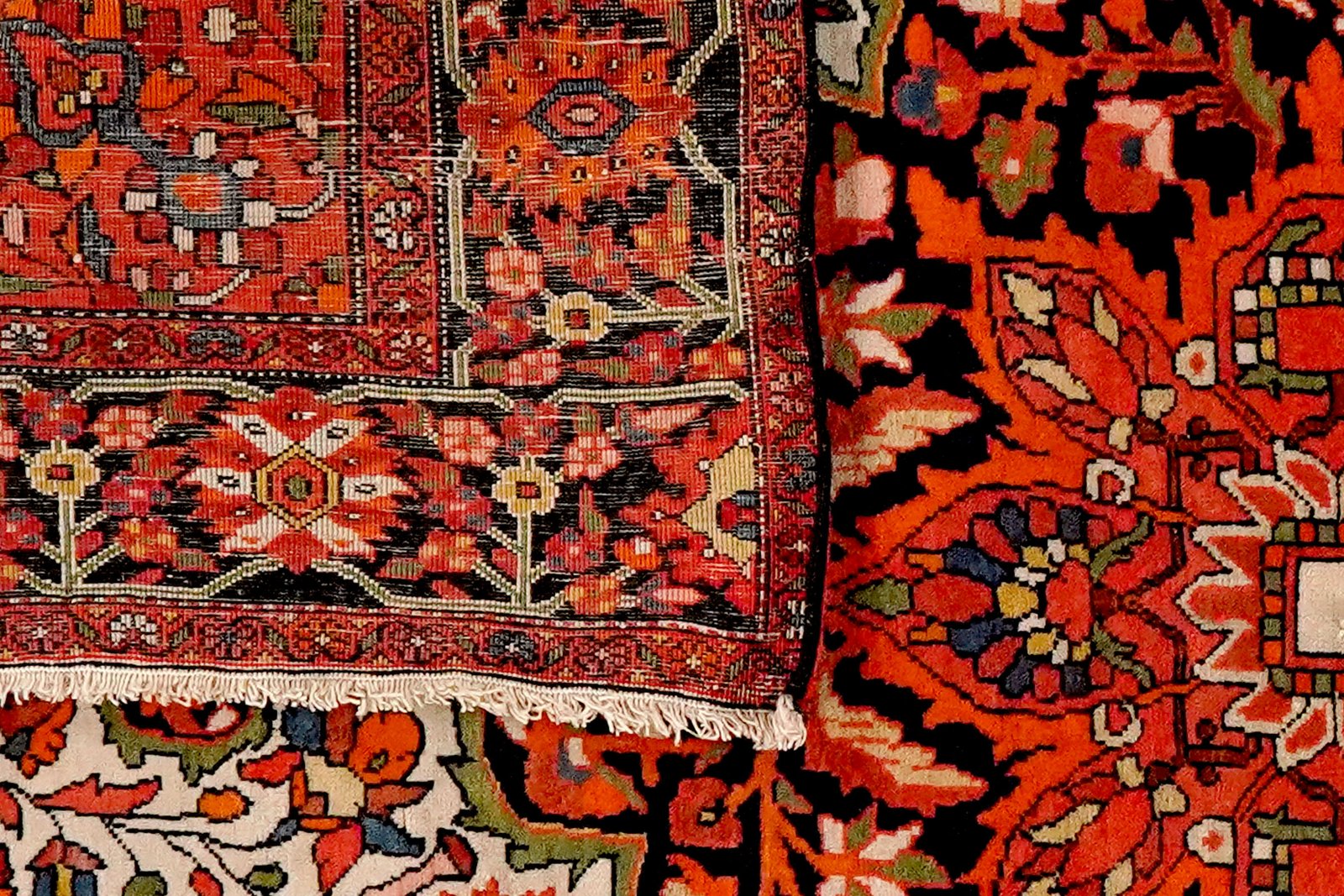 Farahan — Hand-knotted, 104x152 cm, Beige, 100% Virgin Wool | View 6