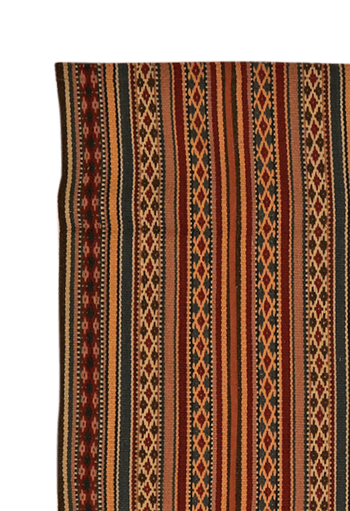 Kelim Djadjim — Handmade, 100x103 cm, Multicolor, 100% Virgin Wool | View 3
