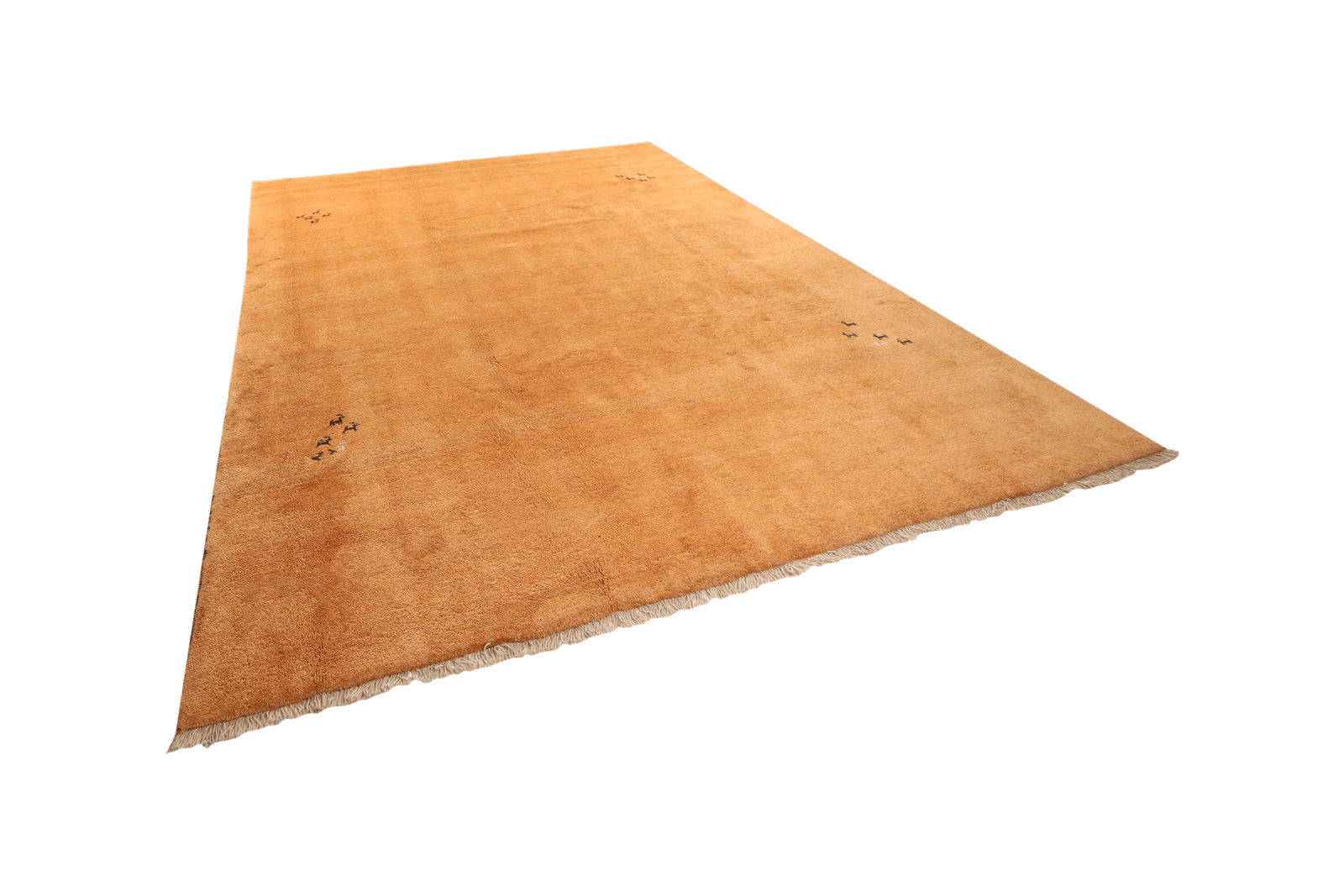 Gabbeh — Hand-knotted, 282x338 cm, Yellow, 100% Virgin Wool | View 5
