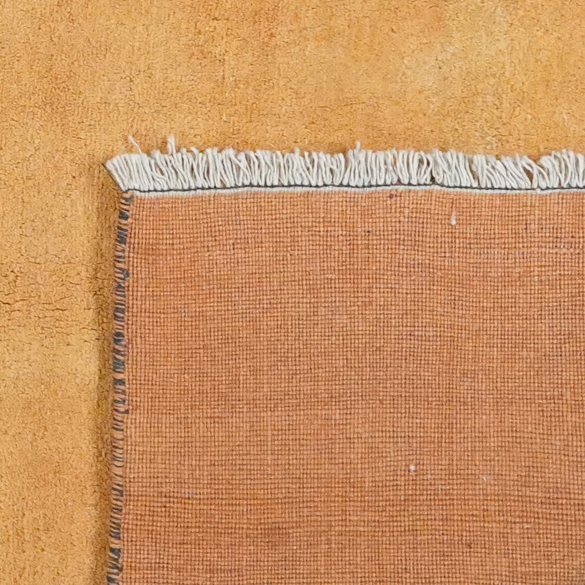 Gabbeh — Hand-knotted, 282x338 cm, Yellow, 100% Virgin Wool | View 6