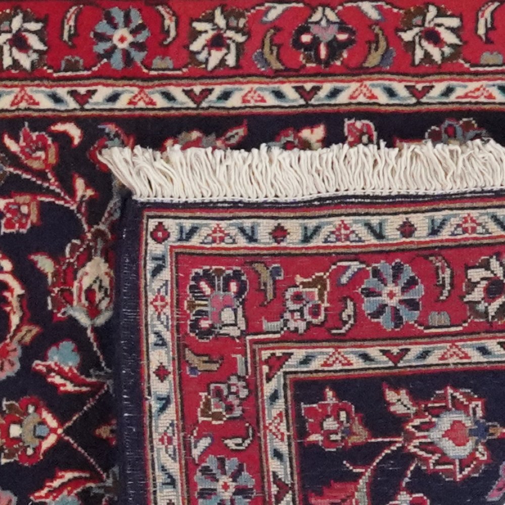 Ardakan — Hand-knotted, 70x237 cm, Blue, 100% Virgin Wool | View 6
