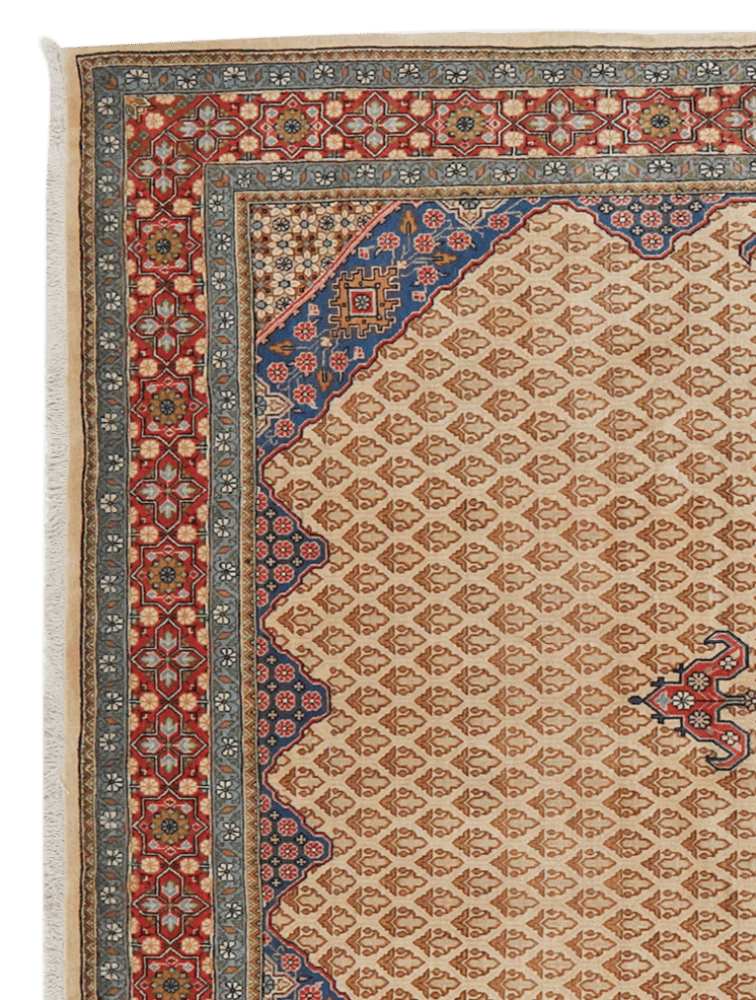 Ekbatan — Hand-knotted, 213x334 cm, Beige, 100% Virgin Wool | View 3