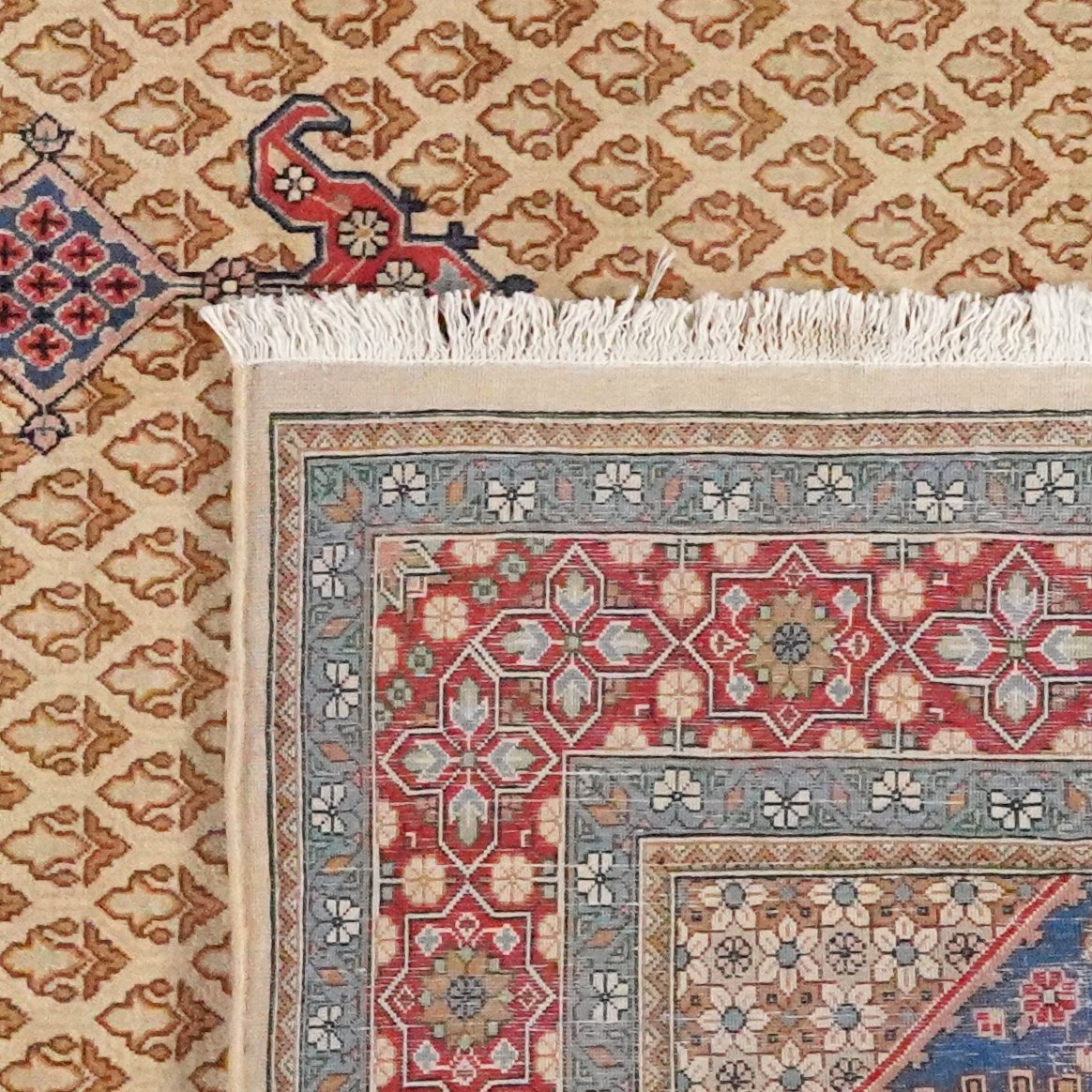 Ekbatan — Hand-knotted, 213x334 cm, Beige, 100% Virgin Wool | View 6
