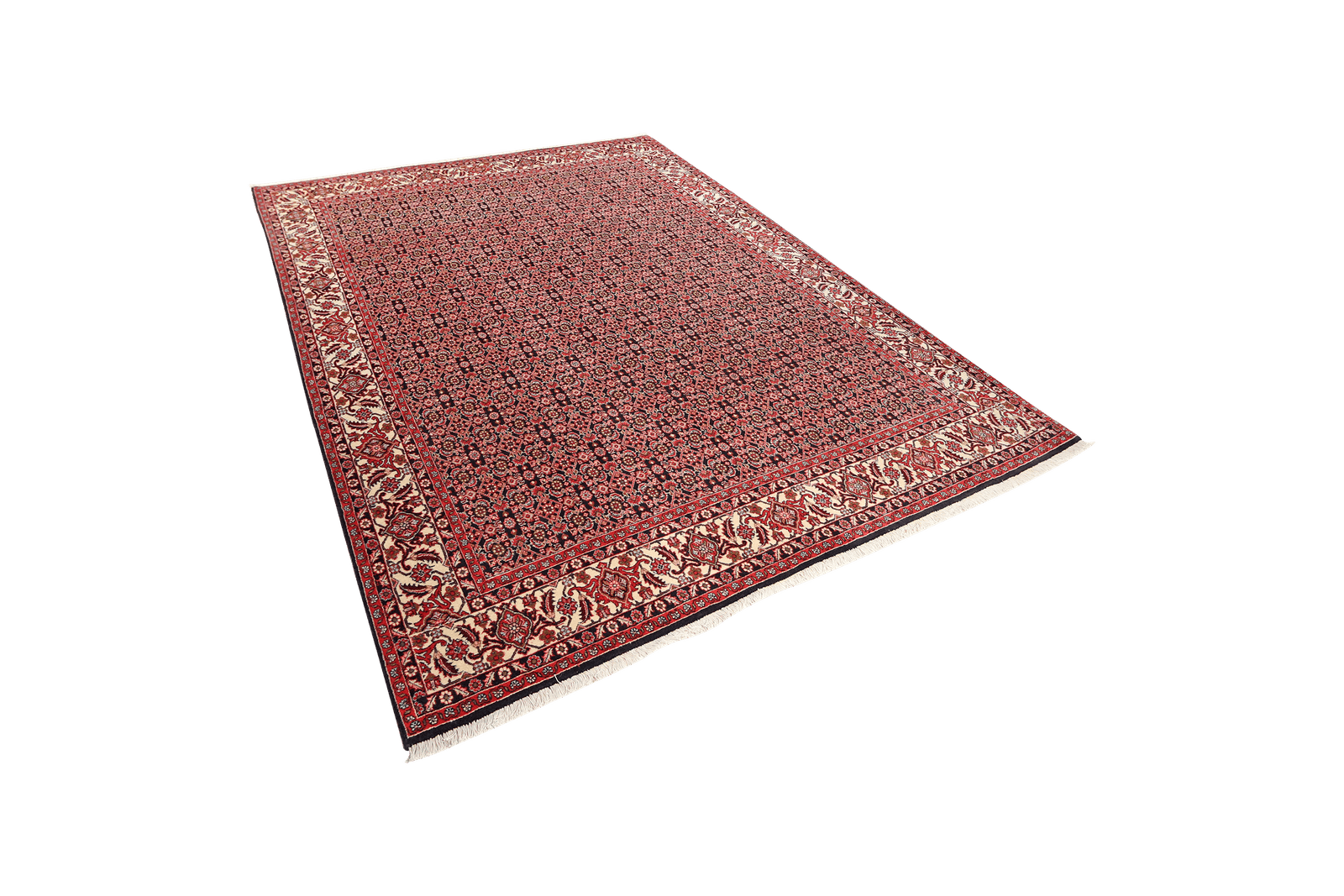 Bidjar Zandjan — Hand-knotted, 204x292 cm, Blue, 100% Virgin Wool | View 5