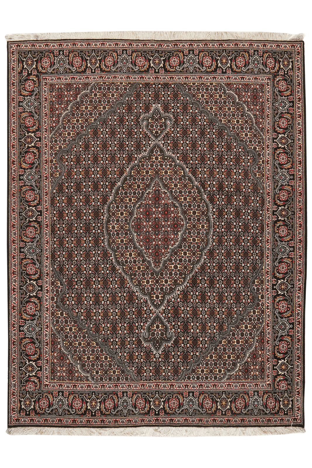 Tabriz 40 Raj — Hand-knotted, 153x198 cm, Blue, 100% Virgin Wool | Main view