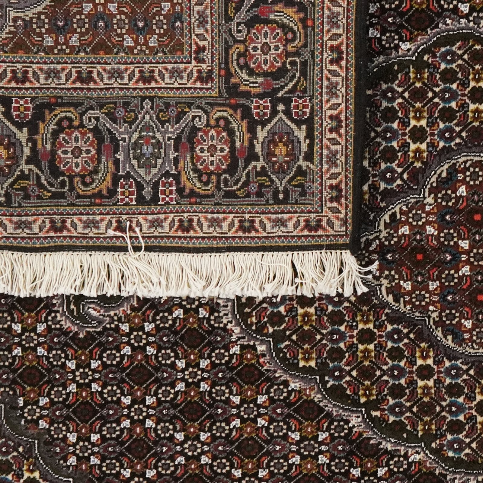 Tabriz 40 Raj — Hand-knotted, 153x198 cm, Blue, 100% Virgin Wool | View 6