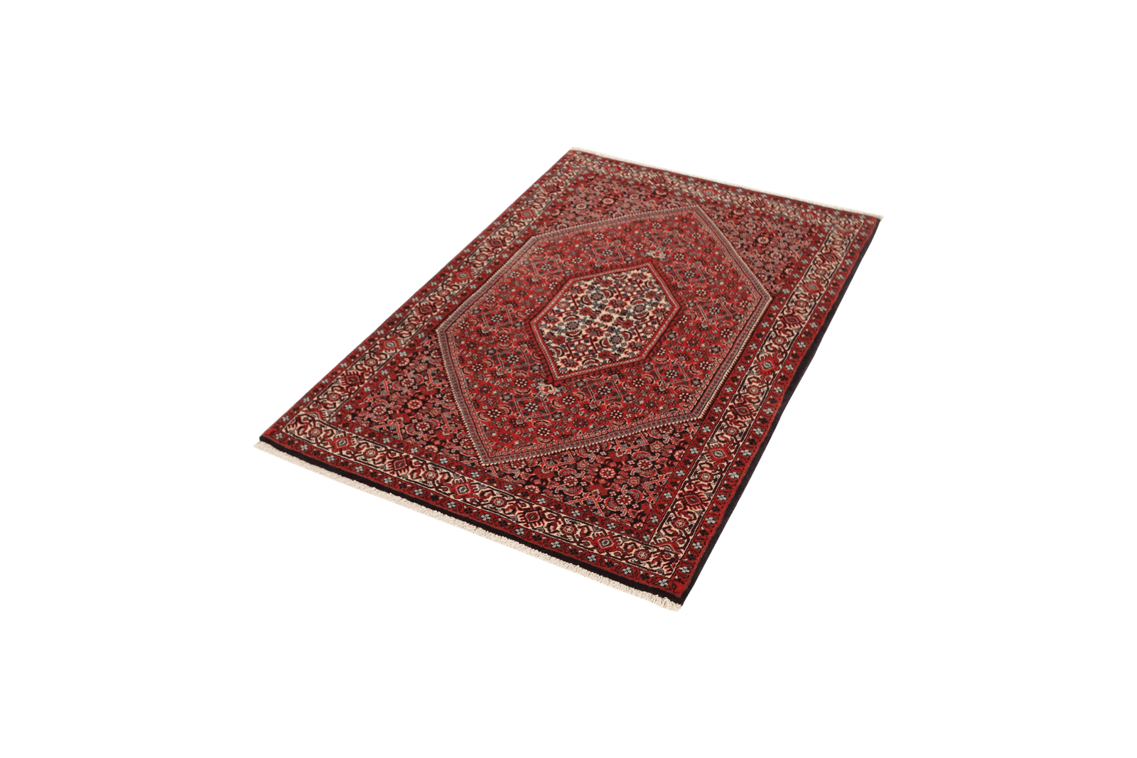 Bidjar Tekkab — Hand-knotted, 90x143 cm, Red, 100% Virgin Wool | View 5