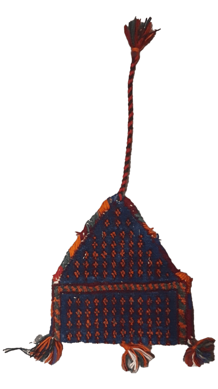 Tasche — Handmade, 20x22 cm, Multicolor, 100% Virgin Wool | Main view