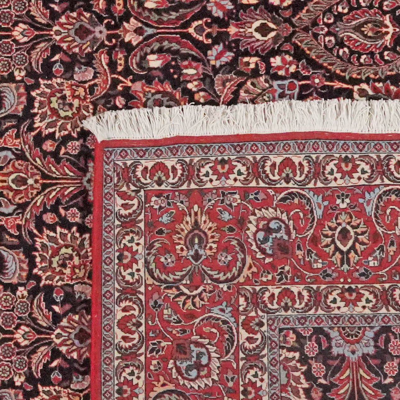 Bidjar — Hand-knotted, 255x308 cm, Blue, 100% Virgin Wool | View 6