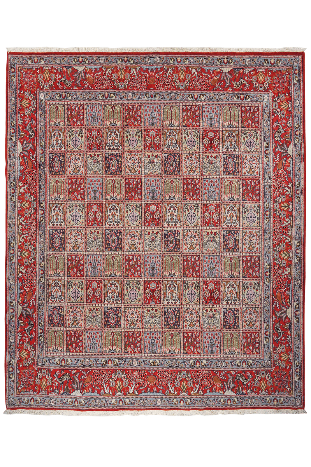 Moud Felder — Hand-knotted, 242x297 cm, Multicolor, 100% Virgin Wool | Main view