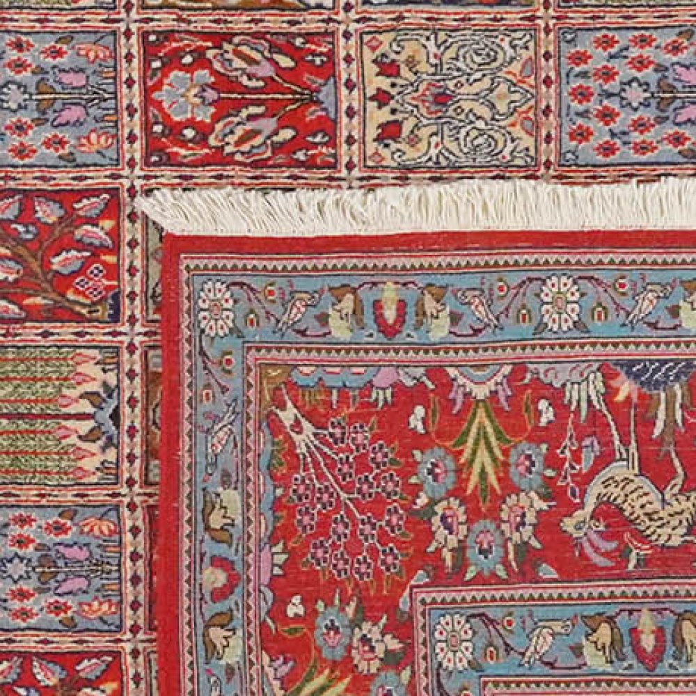 Moud Felder — Hand-knotted, 242x297 cm, Multicolor, 100% Virgin Wool | View 6