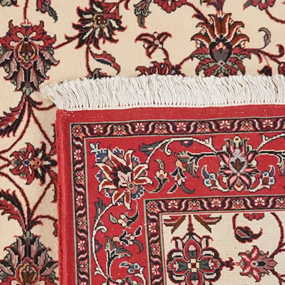 Bidjar — Hand-knotted, 113x171 cm, Beige, 95% Schurwolle, 5% Seide | View 6