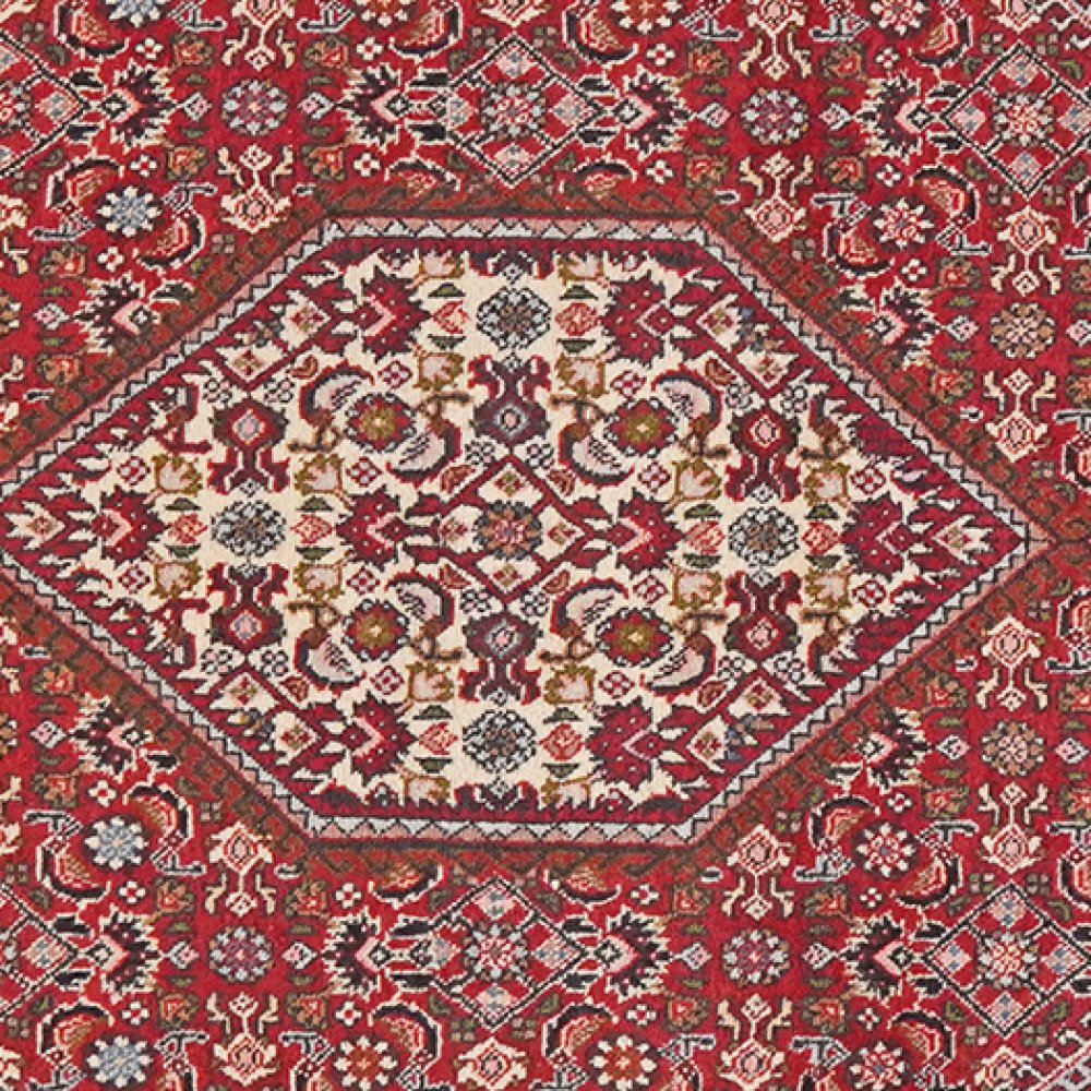 Bidjar Tekkab — Hand-knotted, 93x157 cm, Red, 100% Virgin Wool | View 4