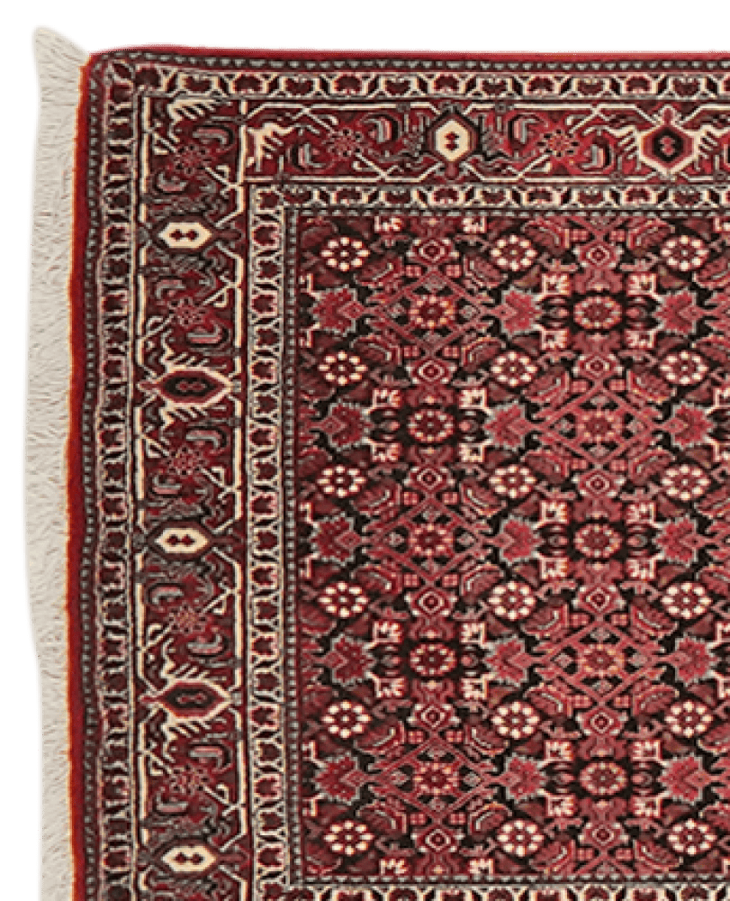 Bidjar — Hand-knotted, 81x392 cm, Blue, 100% Virgin Wool | View 3