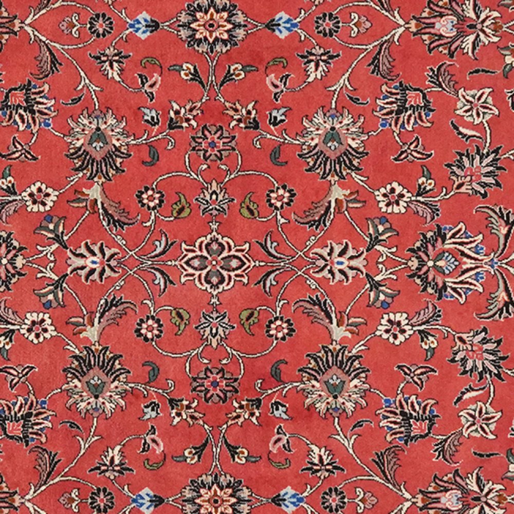 Bidjar — Hand-knotted, 113x177 cm, Red, 100% Virgin Wool | View 4