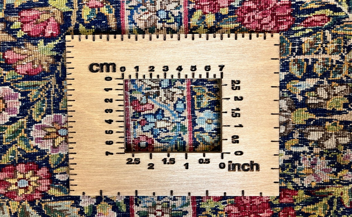 Ravar — Hand-knotted, 149x229 cm, Blue, 100% Virgin Wool | View 11