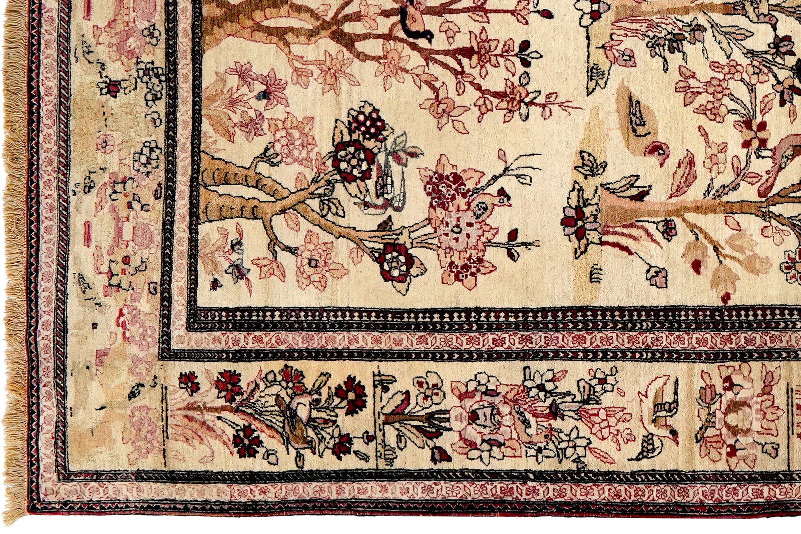 Teheran — Hand-knotted, 140x200 cm, Beige, 100% Virgin Wool | View 3