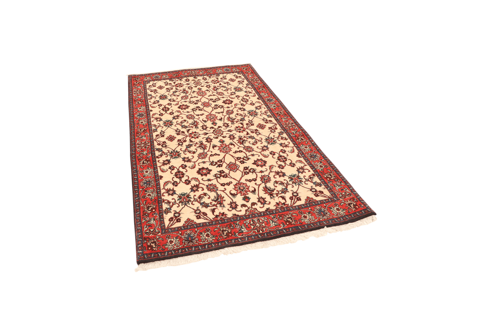 Bidjar — Hand-knotted, 109x172 cm, Beige, 95% Schurwolle, 5% Seide | View 5