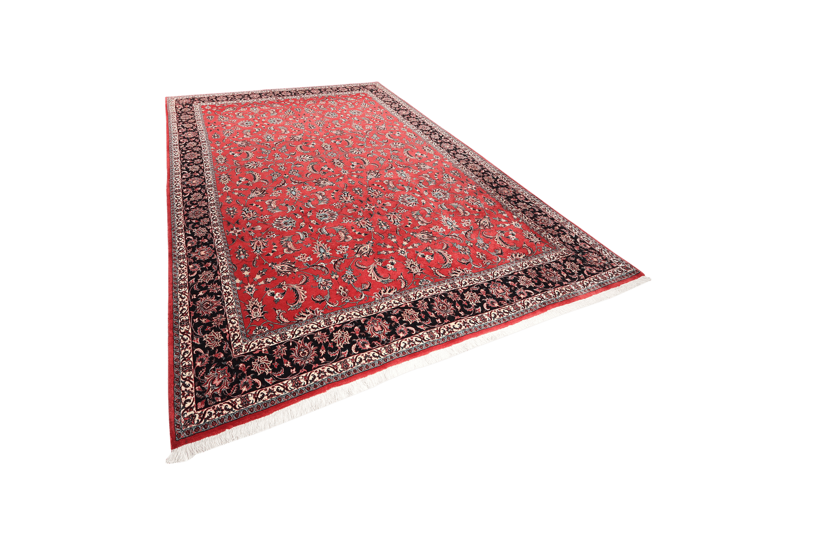 Bidjar — Hand-knotted, 250x347 cm, Red, 100% Virgin Wool | View 5