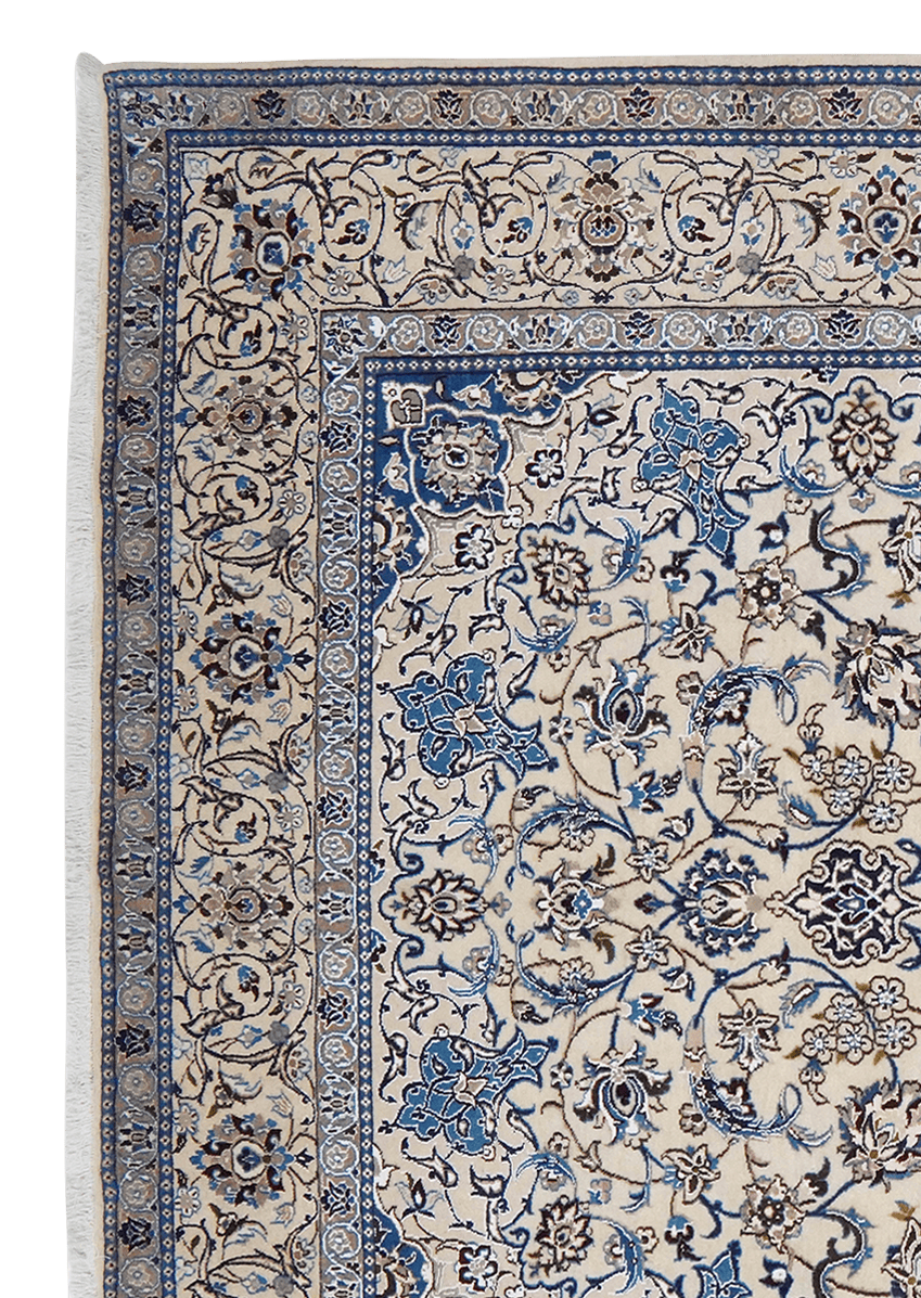 Nain 9La — Hand-knotted, 200x300 cm, Beige, 100% Virgin Wool | View 3