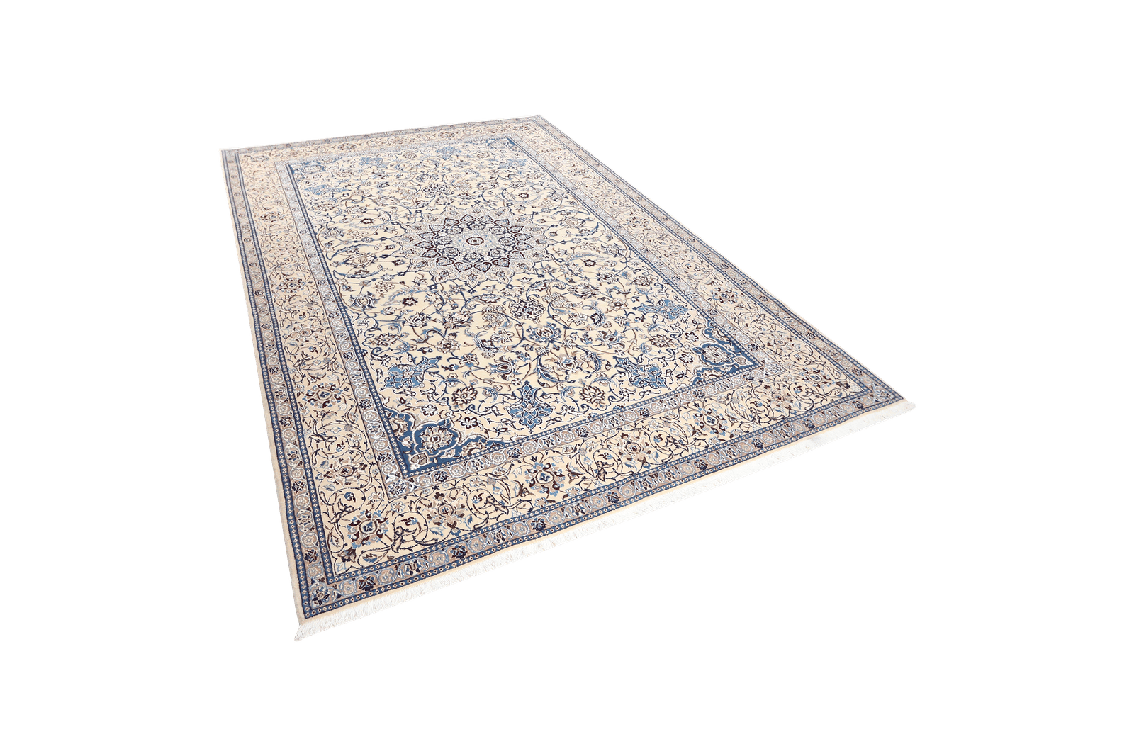 Nain 9La — Hand-knotted, 200x300 cm, Beige, 100% Virgin Wool | View 5