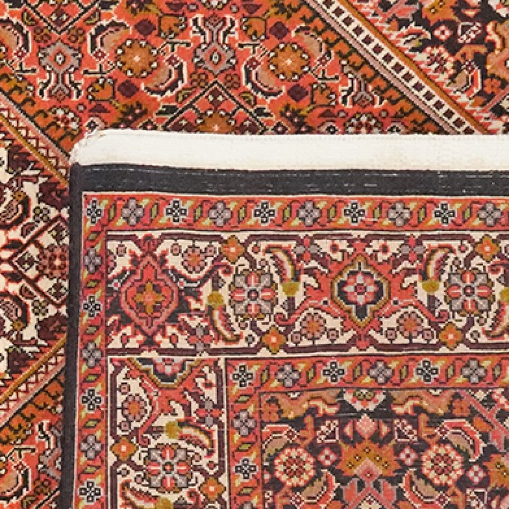 Bidjar Zandjan — Hand-knotted, 114x184 cm, Red, 100% Virgin Wool | View 6