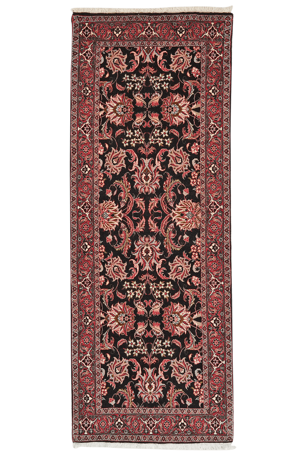 Bidjar — Hand-knotted, 71x192 cm, Blue, 100% Virgin Wool | Main view