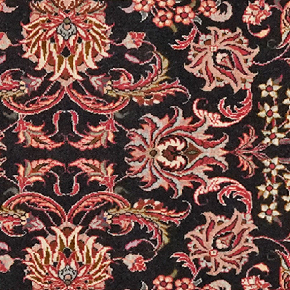 Bidjar — Hand-knotted, 71x192 cm, Blue, 100% Virgin Wool | View 4