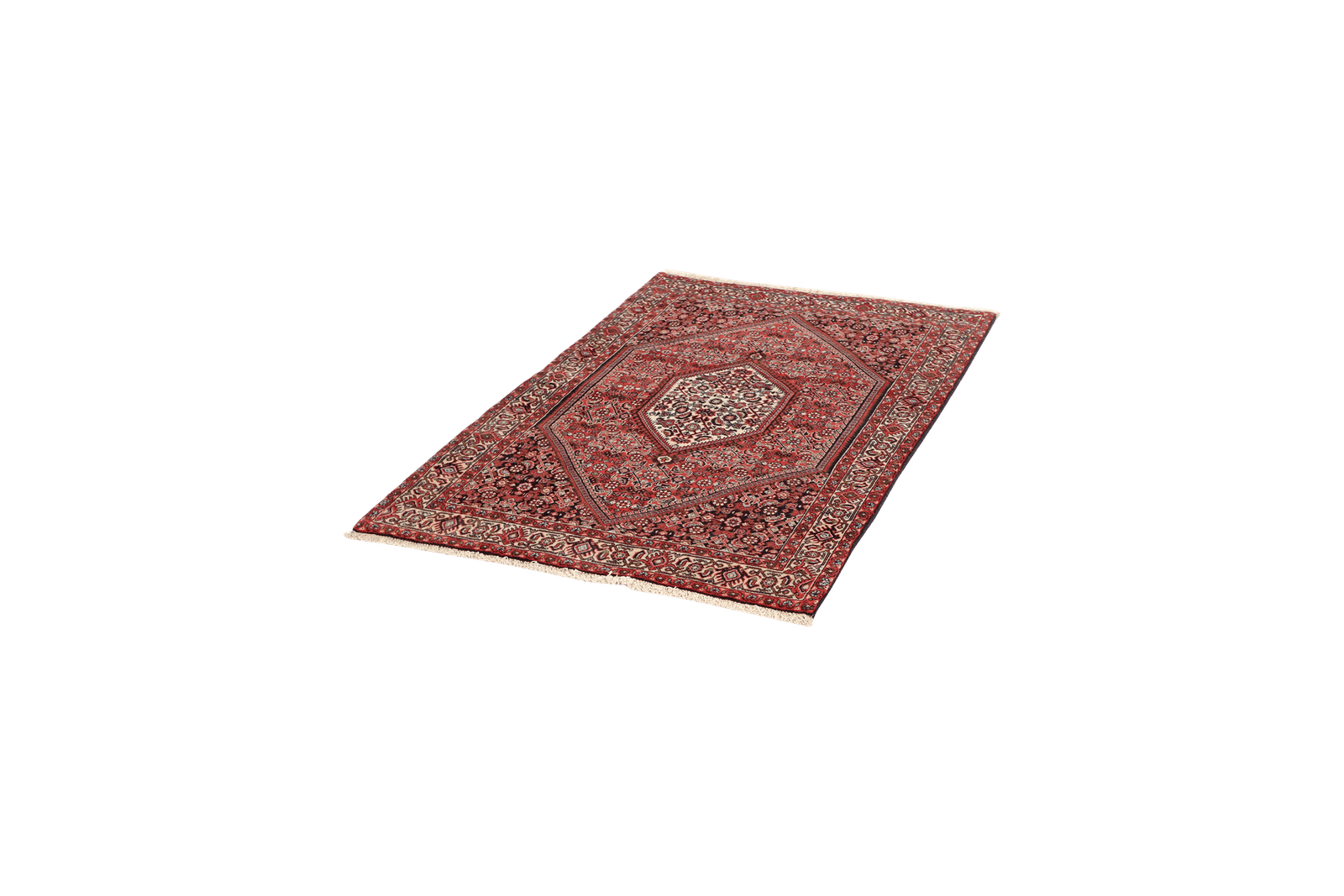 Bidjar Tekkab — Hand-knotted, 93x140 cm, Red, 100% Virgin Wool | View 5