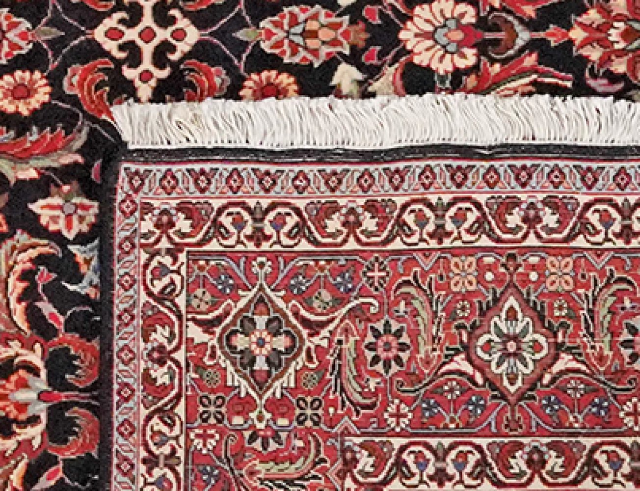 Bidjar Bookan — Hand-knotted, 206x305 cm, Blue, 100% Virgin Wool | View 6