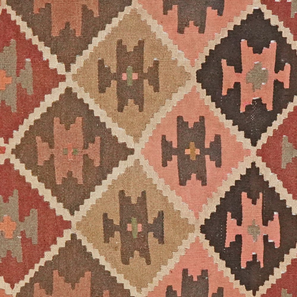 Kelim Harssin — Handmade, 97x159 cm, Beige, 100% Virgin Wool | View 4