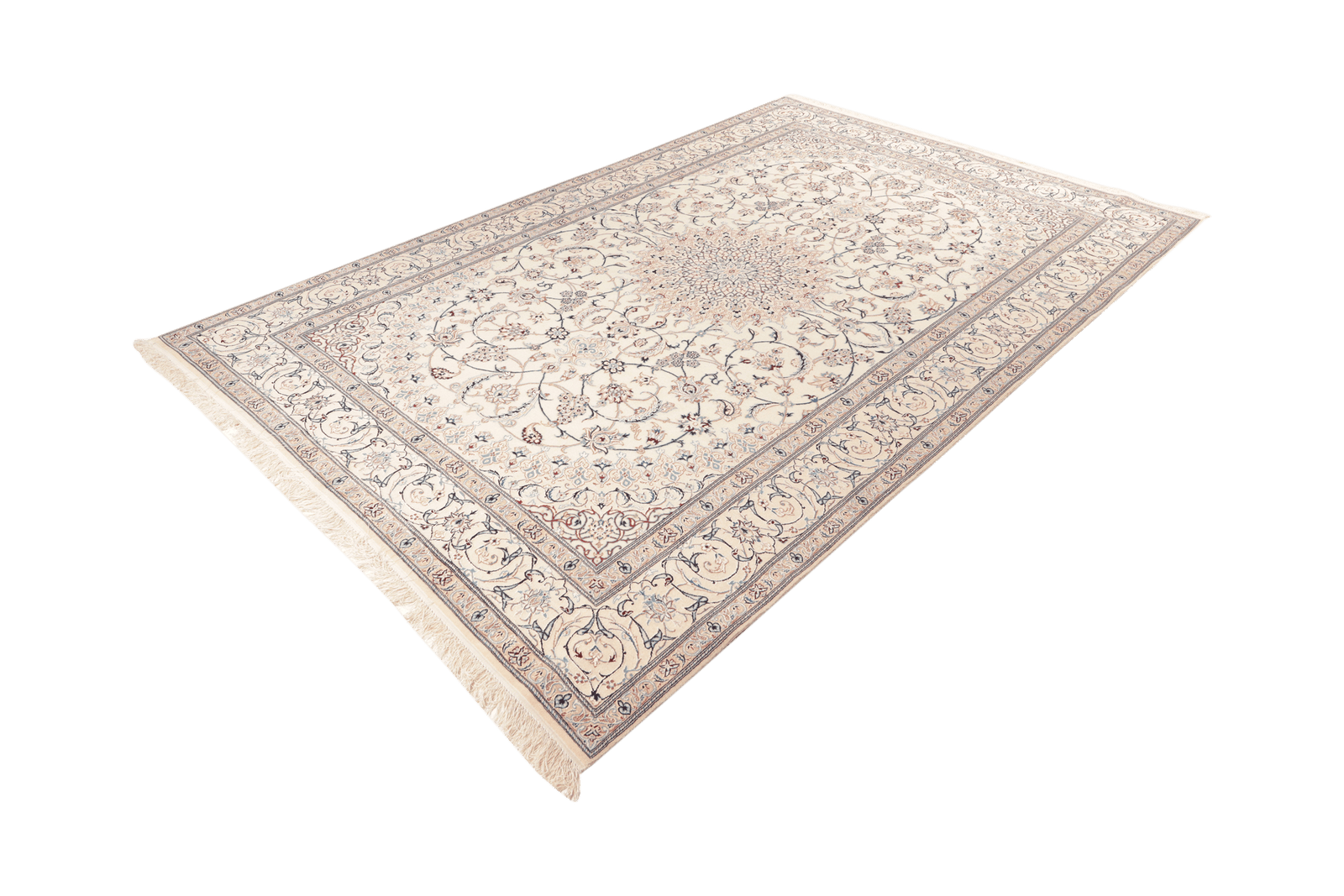 Nain 6La — Hand-knotted, 170x272 cm, Beige, 100% Virgin Wool | View 5