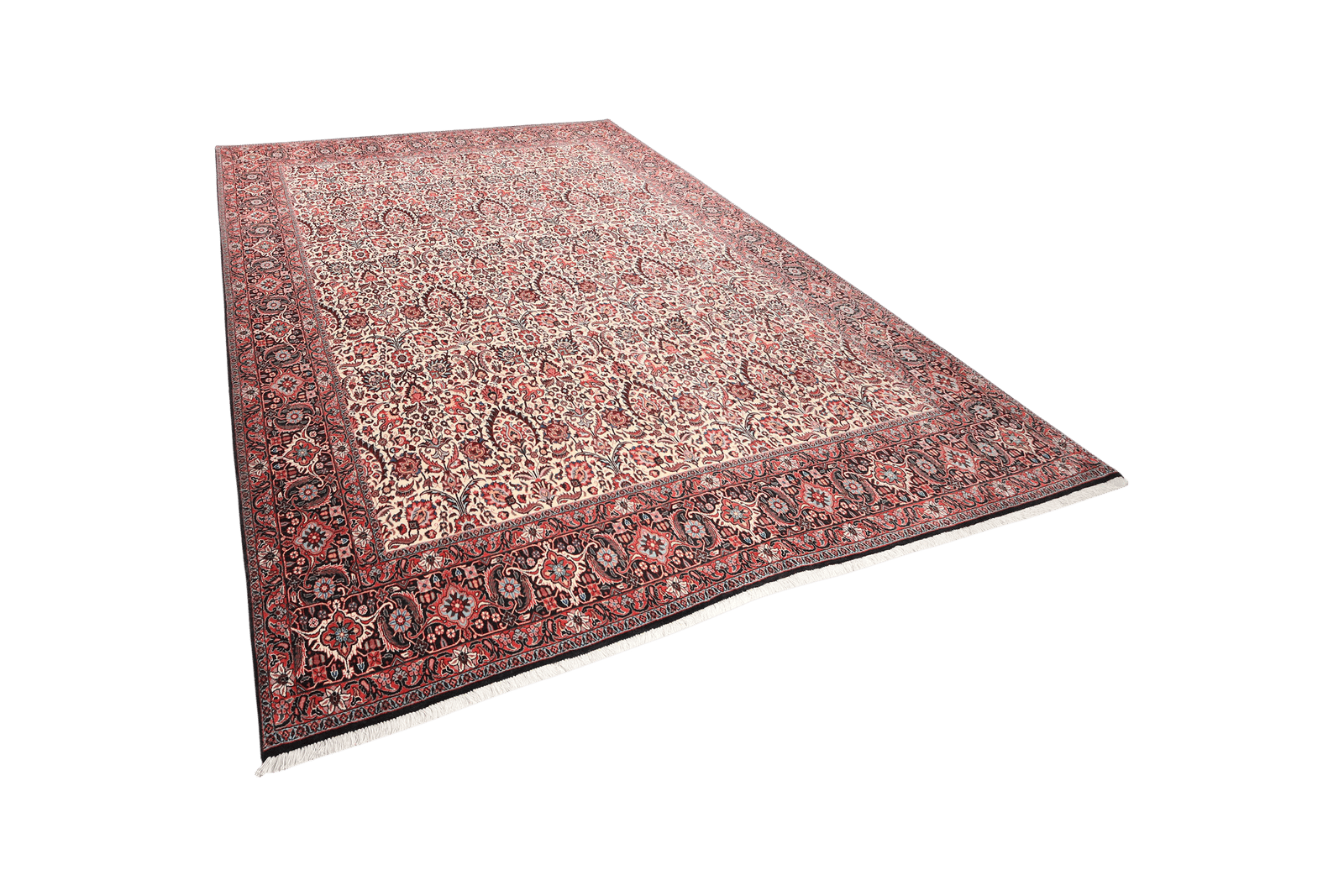 Bidjar — Hand-knotted, 259x347 cm, Beige, 100% Virgin Wool | View 5