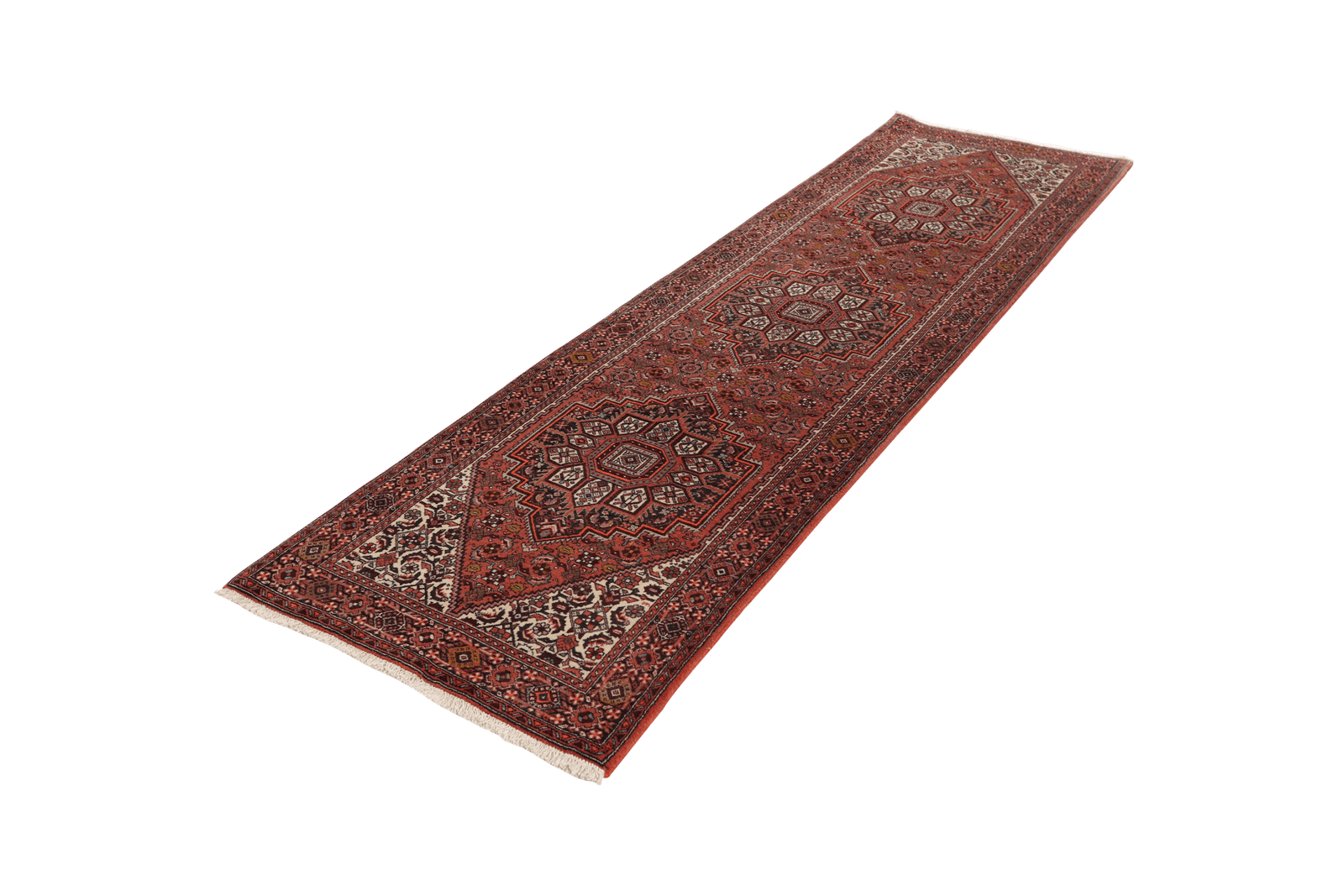 Goltuk — Hand-knotted, 81x300 cm, Red, 100% Virgin Wool | View 5