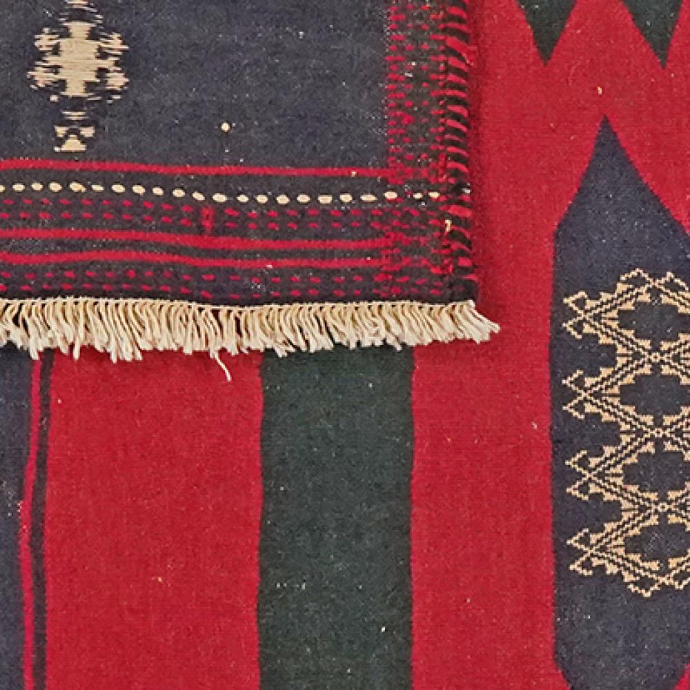 Sofreh Afshar — Handgefertigt, 126x124 cm, Bunt, 100% Virgin Wool | View 7