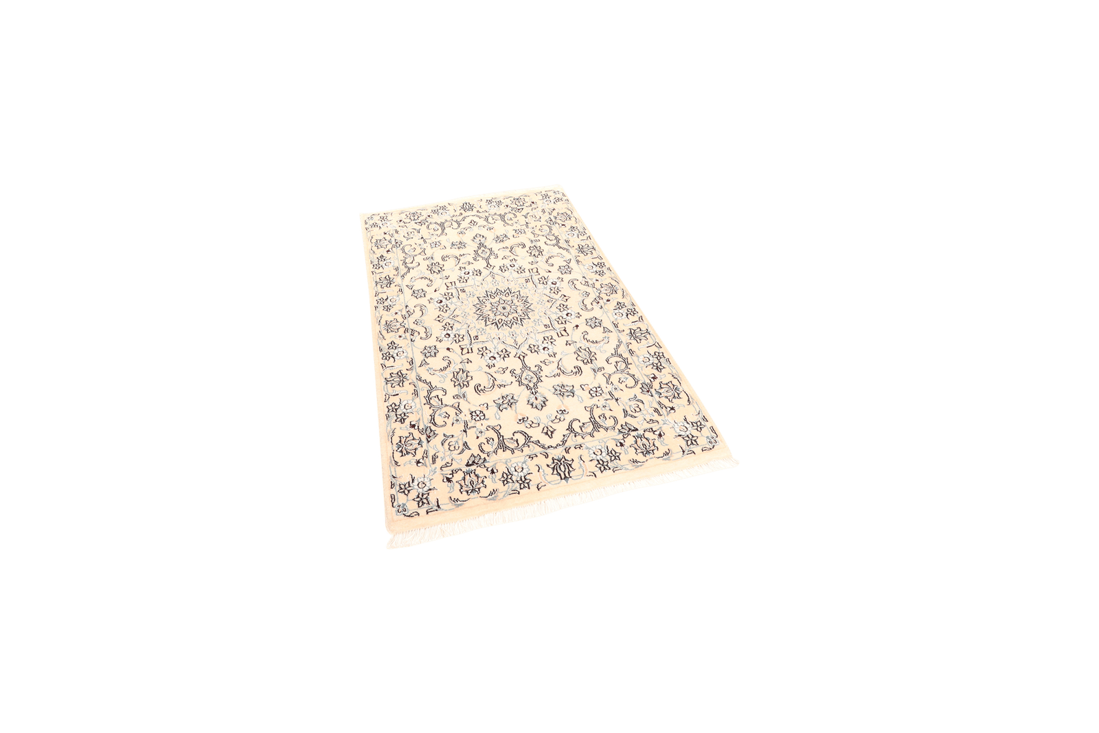 Nain 9La — Hand-knotted, 78x124 cm, Beige, 100% Virgin Wool | View 5