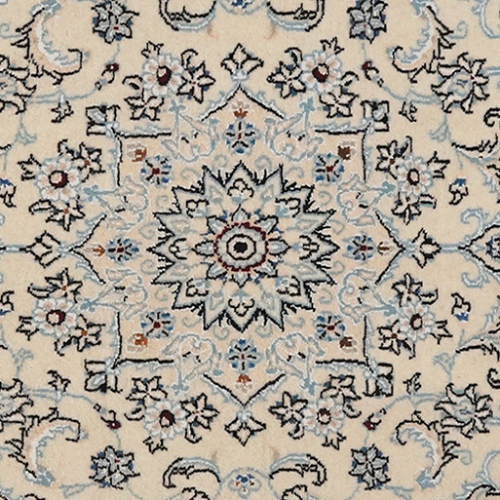 Nain 9La — Hand-knotted, 77x125 cm, Beige, 100% Virgin Wool | View 4
