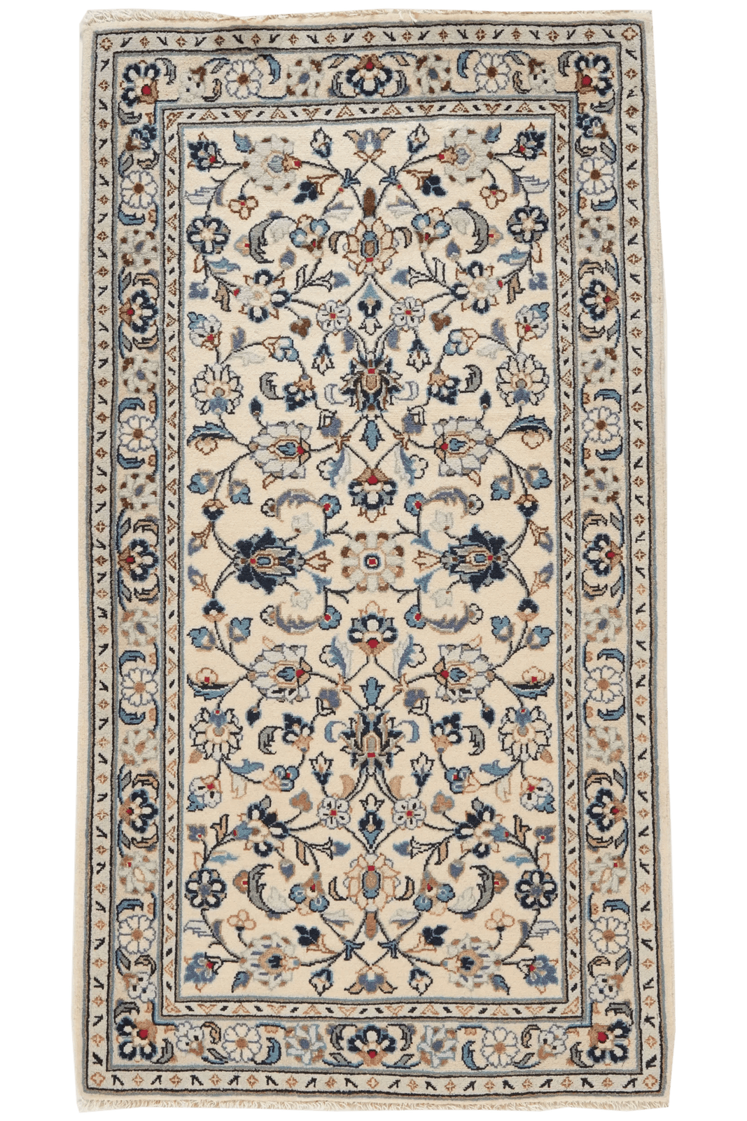 Ardakan — Hand-knotted, 85x156 cm, Beige, 100% Virgin Wool | Main view